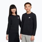Gyermek hosszú ujjú Nike Sportswear black