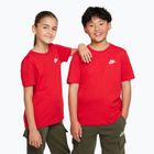 Gyermek póló Nike Sportswear university red