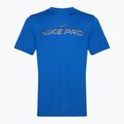 Férfi edzőpóló Nike Dri-Fit Fitness dame royal