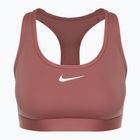 Sportmelltartó Nike Swoosh Medium Support canyon pink/white