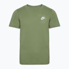 Gyerek póló Nike Sportswear oil green