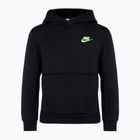 Gyerek pulóver Nike Sportswear Club Fleece black/yellow