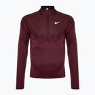 Férfi futópulóver Nike Sphere Element Therma-FIT 1/2 Zip burgundy crush