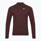 Férfi hosszú ujjú futófelső Nike Dri-FIT Element 1/2-Zip burgundy crush