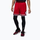 Férfi kosárlabda nadrág Jordan Mesh Diamond 4" gym red/white/black