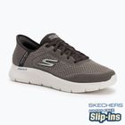 Férfi SKECHERS Slip-ins Go Walk Flex New World barna cipő