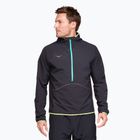 Férfi HOKA Sky Glow Half Zip futó melegítőfelső fekete