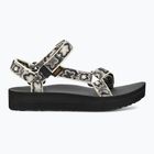 Teva Midform Universal női szandál neon virágos fekete / fehér