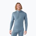 Férfi termál pulóver Smartwool Classic Thermal Merino Base Layer 1/4 Zip Boxed ónkék h