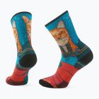 Női Smartwool Hike Targeted Cushion Geo Fox Print Crew zokni capri zoknik