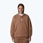 Női The North Face Essential Oversize kapucnis pulóver latte