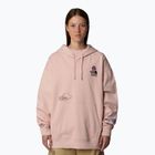 The North Face Mountain Cleanup Over Hoodie rózsaszín moha