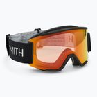 Síszemüveg Smith Squad S black chromapop pro photochromic red mirror