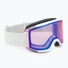 Síszemüveg Smith Squad white vapor/chromapop pro photochromic blue mirror