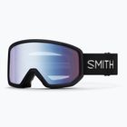 Síszemüveg Smith Transfer black/blue sensor mirror