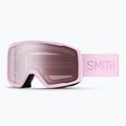 Síszemüveg Smith Tribute S2 pink frost/ignitor mirror antifog