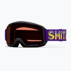 Gyerek síszemüveg Smith Daredevil S1 black donuts/blue sensor mirror antifog