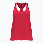 Under Armour Knockout Tank versenyző piros/fekete női edzős tank felső