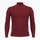 Férfi hosszú ujjú felső Under Armour Elite Mock CG cardinal/metallic silver