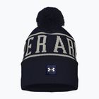 Férfi téli sapka Under Armour Halftime Pom Beanie midnight navy/summit white
