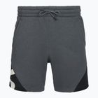 Férfi Under Armour Curry Splash Fleece rövidnadrág castlerock full heather/fekete/fekete/fehér agyag