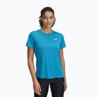 Under Armour Tech Textured ether kék/fehér női edzőpóló