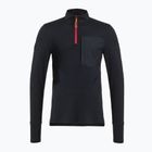 Férfi Under Armour Trail Run Quarter Zip fekete/fényvisszaverő futó melegítőfelső