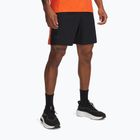 Under Armour Launch Pro 7" férfi futónadrág fekete / tűz / fényvisszaverő