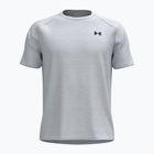 Férfi edzőpóló Under Armour Tech Textured distant gray/black
