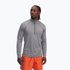 Férfi Under Armour Tech Vent Geotessa 1/2 Zip acél/castlerock/tűz edzés hosszú ujjú hosszúnadrág