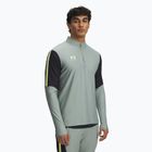 Under Armour férfi futball pulóver Challenger Pro 1/4 Zip szilikazöld / fekete / szonikus sárga