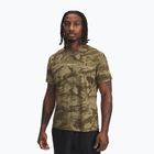 Férfi edző póló Under Armour Project Rock Iso Chill SS bayou/timberwolf taupe/baroque green