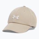 Női baseballsapka Under Armour Blitzing Adj city khaki/white quartz