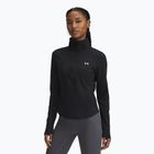 Női Under Armour Motion 1/2 Zip fekete/fehér hosszú ujjú női ruha