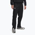 Férfi Under Armour Rival Woven szőtt széldzseki nadrág fekete/fekete/fehér