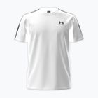 Férfi edzőpóló Under Armour Icon Heavyweight Tee Taping white/black