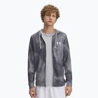 Férfi Under Armour Rival Terry Printed FZ castlerock/onyx fehér melegítőfelső