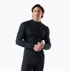 Férfi termikus pulóver Smartwool Intraknit Thermal Merino Base Layer 1/4 Zip charcoal/nightfall blue
