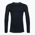 Férfi termoaktív pulóver Smartwool Intraknit Thermal Merino Baselayer Colorblock Crew deep navy/charcoal