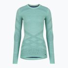 Női termoaktív pulóver Smartwool Intraknit Thermal Merino Baselayer Crew pacific blue/nightfall blue