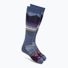 Női sízokni Smartwool Ski Targeted Cushion Pattern OTC nightfall blue