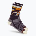Női zokni Smartwool Hike Light Cushion New Pattern Crew prple ris