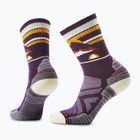 Női zokni Smartwool Hike Light Cushion New Pattern Crew prple ris