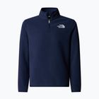 Gyermek polár pulóver The North Face Teen Glacier 1/4 Zip summit navy