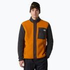 Férfi The North Face Yumiori Full Zip pulóver achát narancs/aszfalt szürke