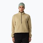Női pulóver The North Face Glacier Fleece 1/2 Zip Short khaki kő
