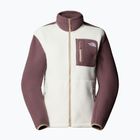 Női gyapjú pulóver The North Face Yumiori Full Zip fehér dune/tawny kvarc