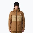 Férfi snowboard dzseki The North Face Fourbarrel Triclimate utility barna/khaki