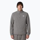 Férfi fleece pulóver The North Face Glacier Fleece 1/4 Zip középszürke szürke szőrzet