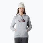 Női The North Face Drew Peak pulóveres kapucnis pulóver lightgreyheather/tawnyquartz